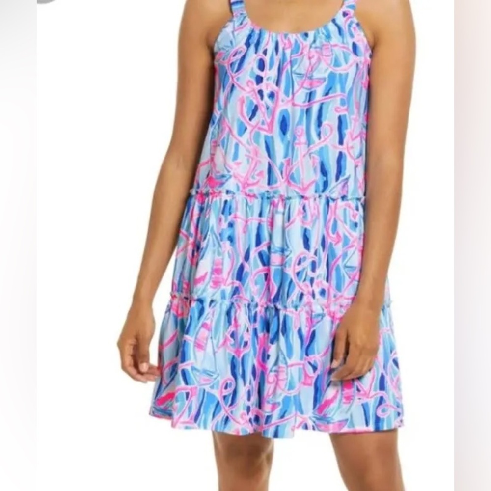 Nwt size XL loro dress; print is Reel Nauti by Lilly Pulitzer